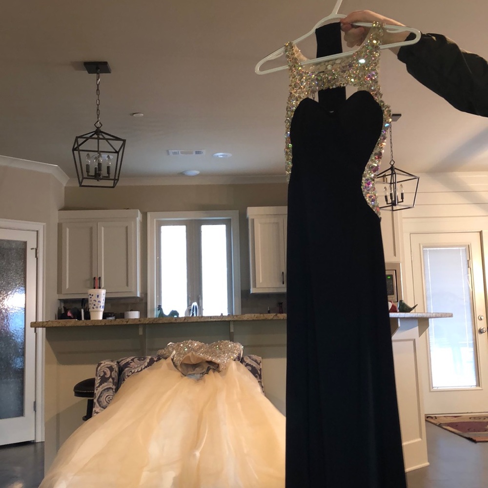 a long black dress!